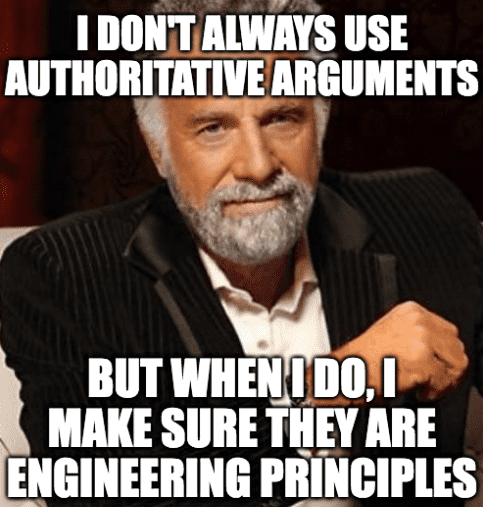 Engineering principles meme