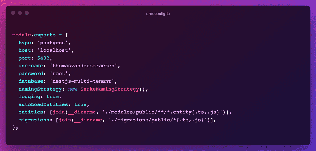 Schema-based Multitenancy With NestJS, TypeORM And PostgresSQL - Thomas ...