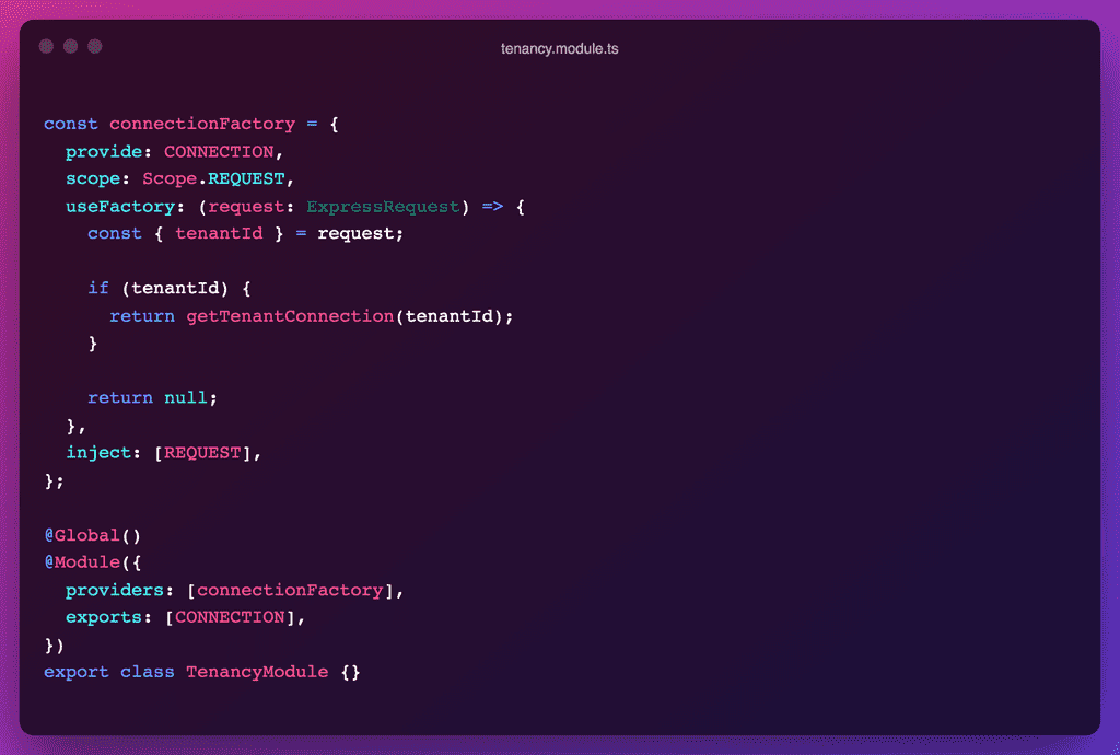 Schema-based multitenancy with NestJS, TypeORM and PostgresSQL - Thomas ...